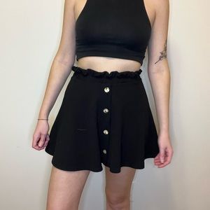 Paperbag waist skirt!